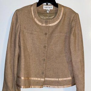 NWT Jones Wear New York Button Down Blazer
